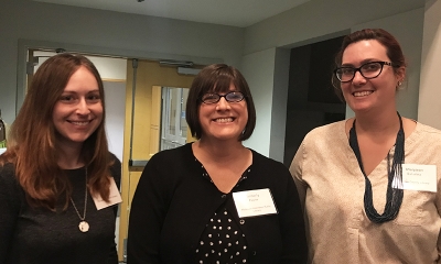 Group Challenge Facilitators - (from the left) Erica Krivopal, Kimberly Paone, and Maryjean Bakaletz