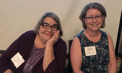 Representing MentorNJ Funding Organizations: Joanne Roukens, LibraryLinkNJ & Kathleen Moeller-Peiffer, NJSL 