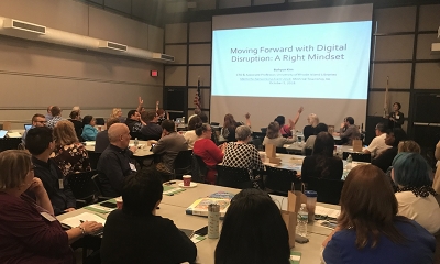 "Moving Forward with Digital Disruption: A Right Mindset" presented by Bohyun Kim