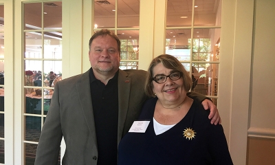 Robert Lackie (Professor Librarian, Rider Univ.) & Joanne Roukens (Assistant Director, LibraryLinkNJ)