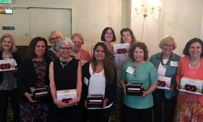 The happy winners of the virtual reality viewer giveaway!