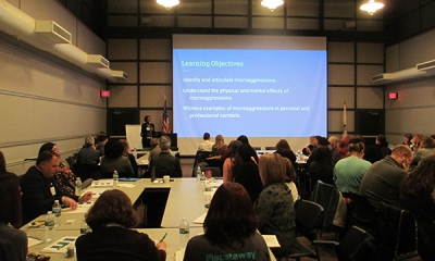 Fobazi Ettarh presented "Killing Me Softly" on Microagressions