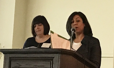 Kimberly Paone & Ranjna Das (Burlington County Library System & LibraryLinkNJ Executive Board)