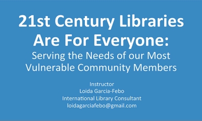 Keynote - 21st Century Libraries Are For Everyone